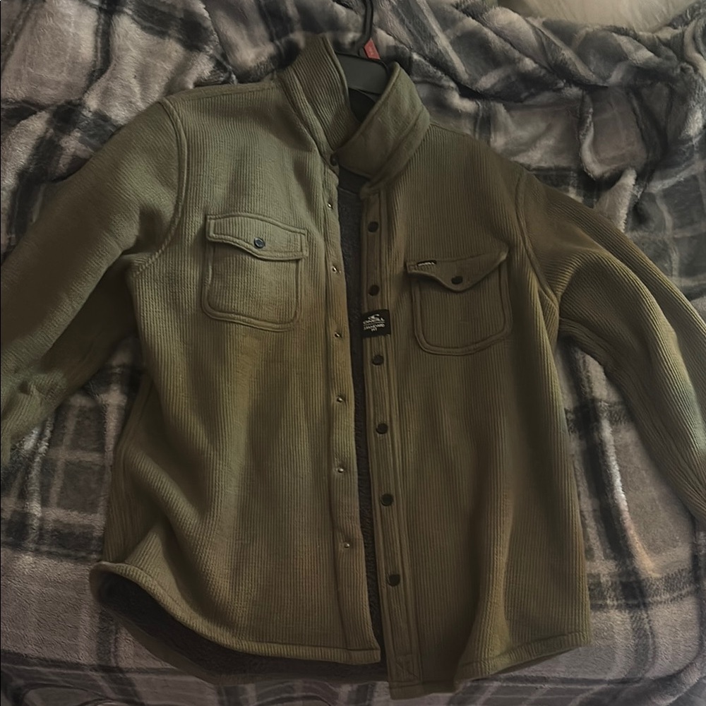 Olive Green Button-Up O’neill Jacket